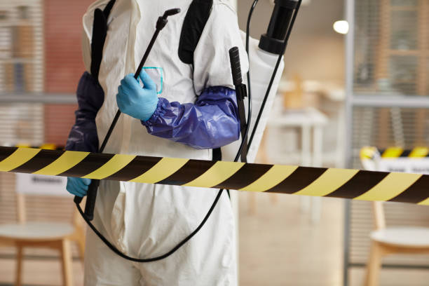 Professional Biohazard Cleanup technician working in Stockbridge, WI